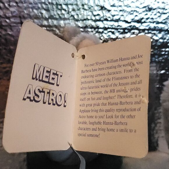 Jetsons Vintage 1986 Astro Dog Plush by Applause With Tag - Picture 8 of 11